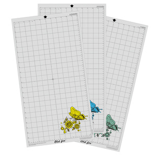 New Adhesive Pad 12''x24'' Durable and Beautiful OLD FOX Medium Adhesive Transparent Adhesive Pad Cutting Mat