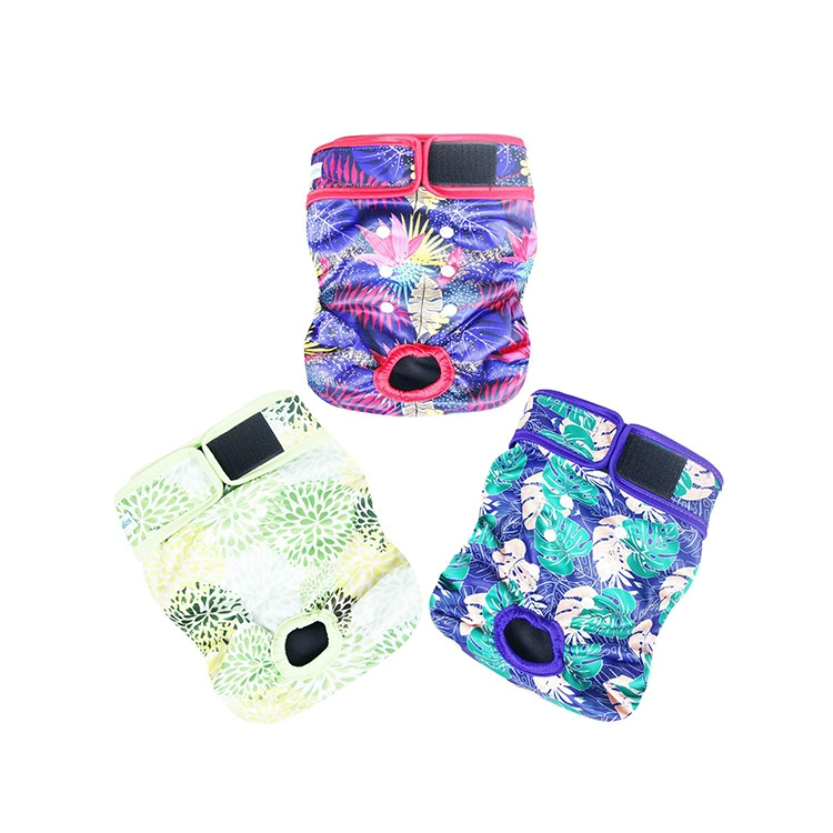 Ouxun домашнее животное физиологические штаны трансграничные Собака Обучение санитарные штаны печатных моющиеся пеленки брюки производителей оптом