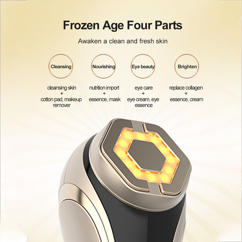 越境HFIH高周波超パルス美容器 超音波フェイシャルEMS微電流 目元小じわ軽減RF