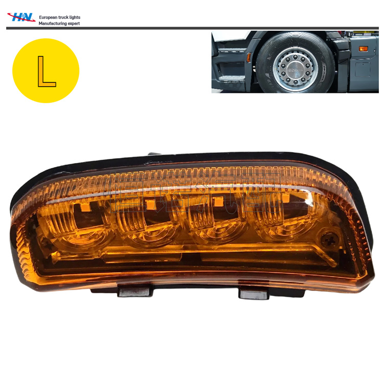 Aplicable a la serie G / P / R / S Scania camión de rueda delantera ceja luz de señal de ancho luz 2334727 image 7