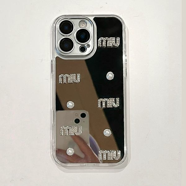 Miumiu, from pearl, three dimensional, mirror effect