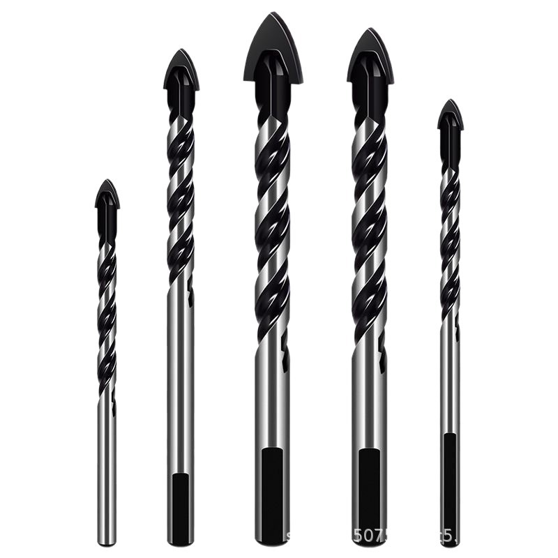 Conjunto de brocas triangulares transfronterizas brocas de cerámica brocas triangulares perforadoras de pared perforadoras de piedra brocas de torsión