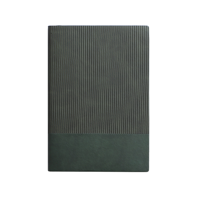 Cuaderno con Logotipo, Juego de Cuadernos A5 de Cuero Suave Cosido, para Negocios, Oficina, Reuniones, 160 Hojas, Caja de Regalo