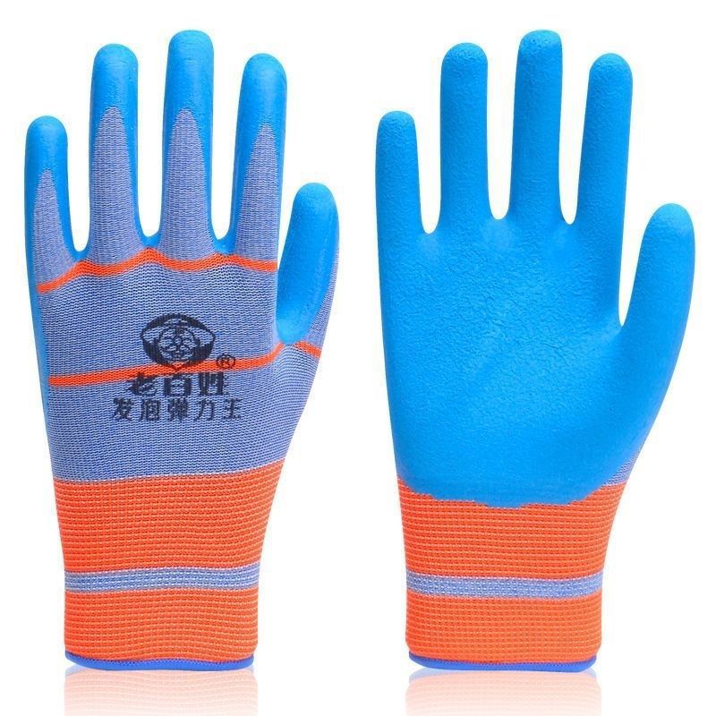 Elastic wear-resistant nylon comfortable breathable non-slip gloves…