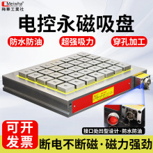 电控永磁吸盘CNC加工中心数控龙门铣床五轴摇篮强力磁台