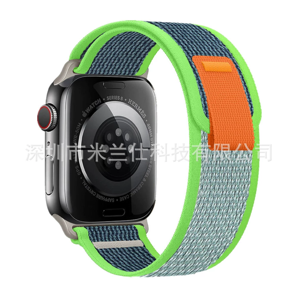 Подходит для Apple Watch S11 Alpine Ultra2 Wild Trail apple iwatch678910 петля нейлоновый ремешок