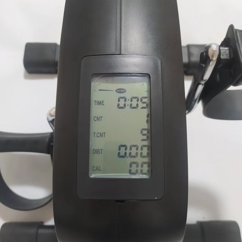Indoor Upright Exercise Bike Elderly Upper and Lower Limb Rehabilitation Trainer Home Step Machine Black Bicycle