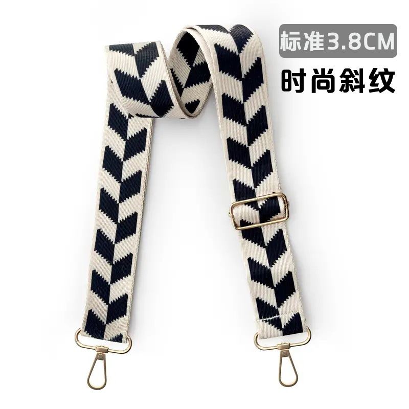 Bolso bandolera con accesorios ultra anchos, bolso de color, correa gruesa, correa de repuesto alargada, correa de hombro de bolso universal ajustable