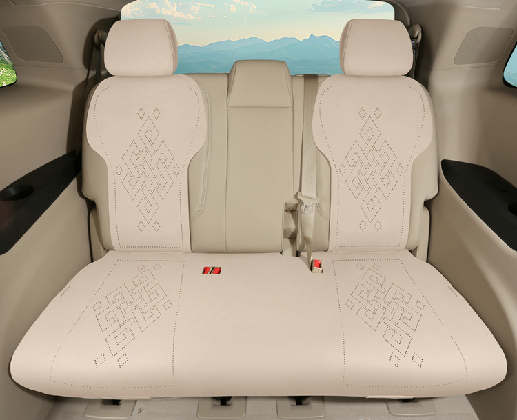 Suitable for Gl8 Special Car Seven-Seater Suede Car Seat Cushion Seat Cover Four-Season Universal Saddle Cushion