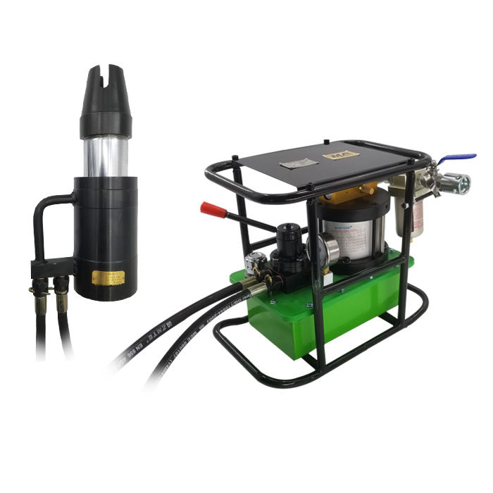 ZHENYOU真友 TQ18-400/63气动锚索退锚器退锚机 17.8mm锚索 40T