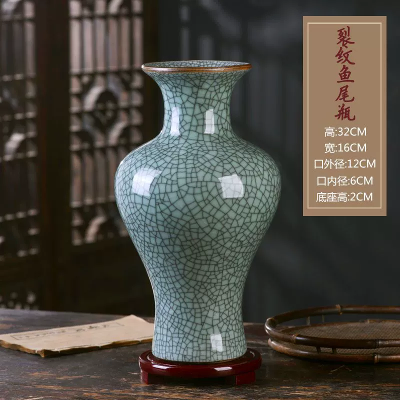 Керамическая вазочка из Jingdezhen для декора интерьера гостиная цветочная аранжировка китайские домашние аксессуары гидропоника ремесло украшения крупная ваза орхидея