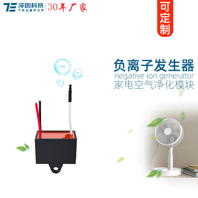 创普TRUMPXP家电空气净化CE认证小尺寸高浓度DC12V负离子发生器