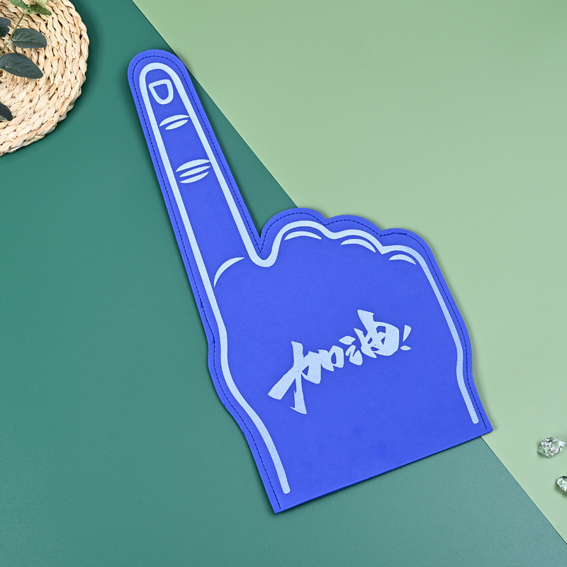 Suministro directo de fábrica Eva Palma porristas aplaudiendo mano alegría apoyos guantes de espuma guantes de dedo