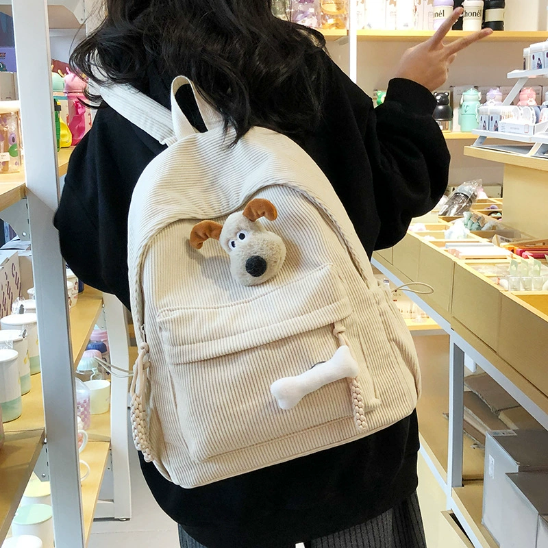 Japanese brand backpack, shoulder bag, school bag, for students, Korean style, simple and elegant design