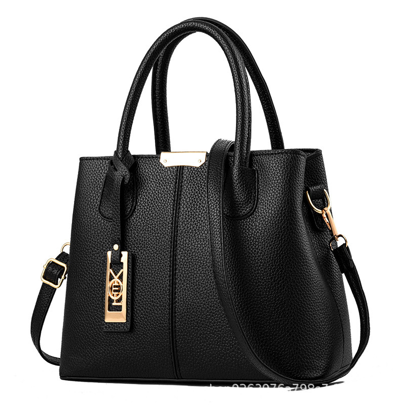 New Wholesale Middle-Aged Women's Bag Mom Bag Cross-Border Trendy Handbag Large Capacity Fashionable Middle-Aged and Elderly Single Shoulder Crossbody Bag