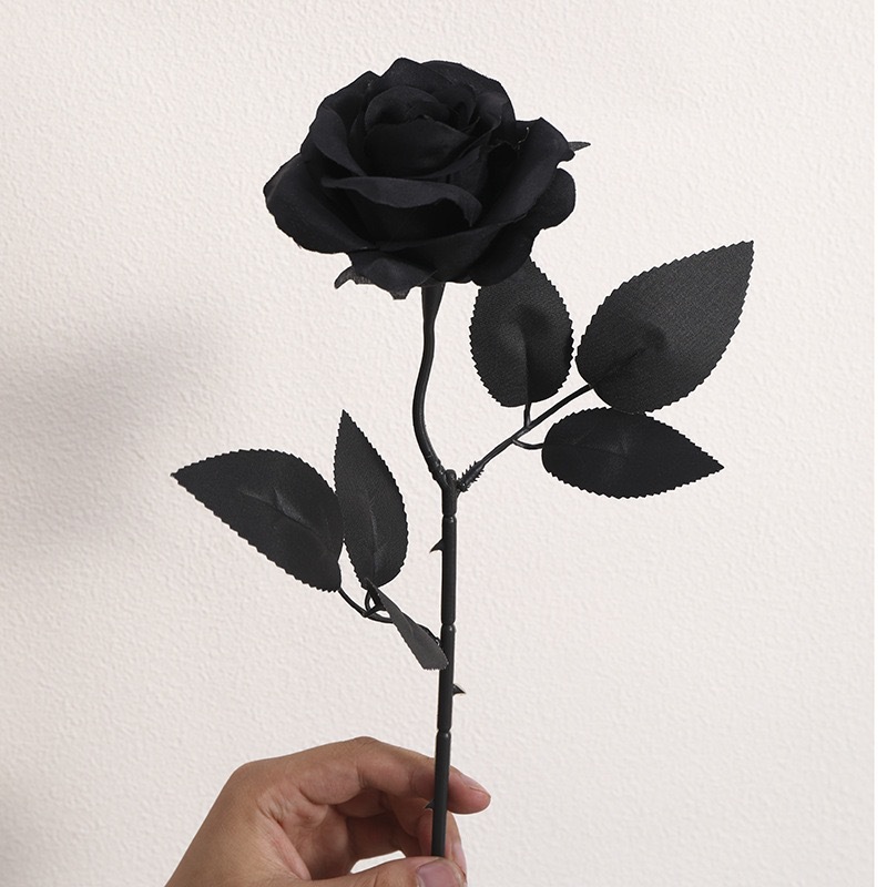 팔꿈치 장미 직경 10cm (퓨어 블랙)