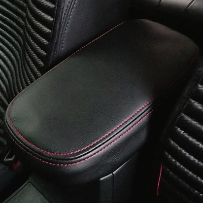 Suitable for 07-13 Toyota Sürətlər qutusu və əl tormozu başlıqları - 07-13-corolla-black-leather-red-line