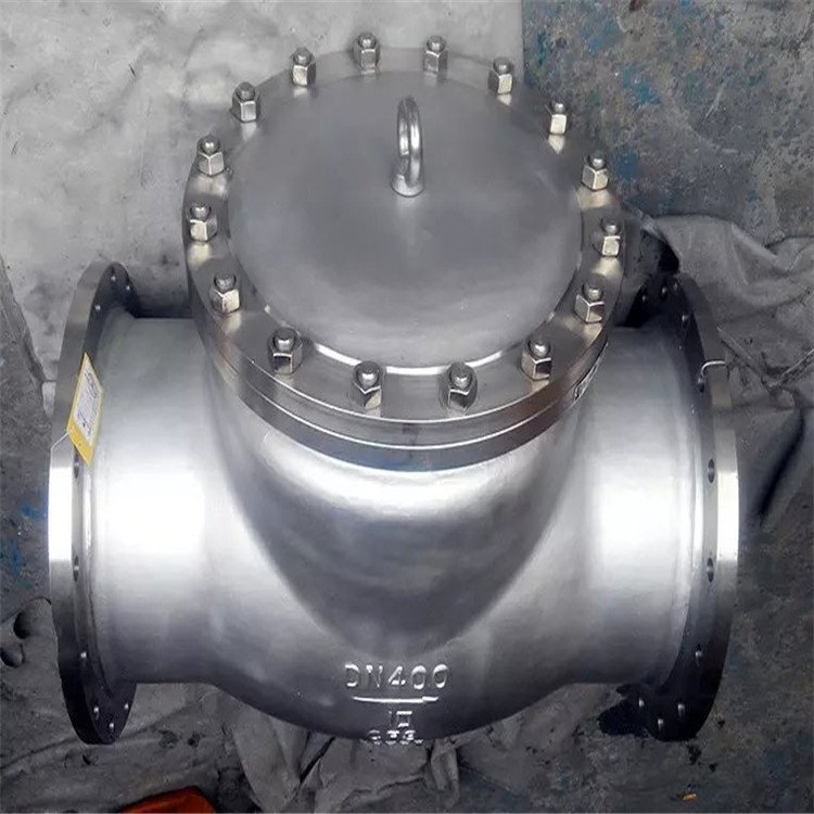 H44H-100C 高压法兰止回阀 蒸汽止回阀 旋启式止回阀 H44H DN400