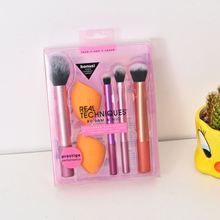Hot Selling R Large t Powder Brush Beauty Tool Blush Eye Shadow Beauty Egg Combination Makeup Brush Set Portable Short Rod