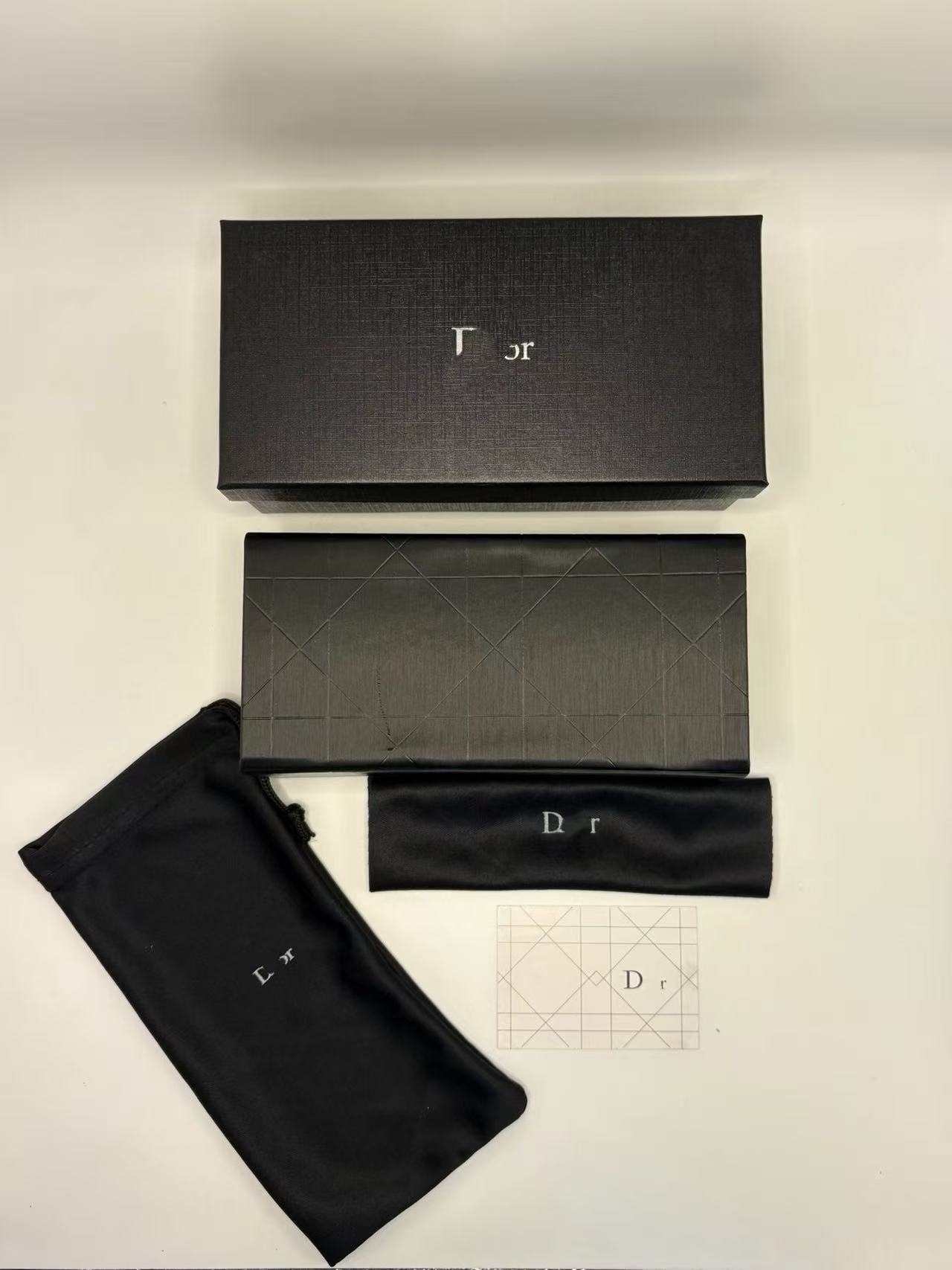 Inventario al por mayor nueva caja de gafas de alta calidad, caja de gafas de sol de alta gama, caja de gafas de sol, caja de paquete completa