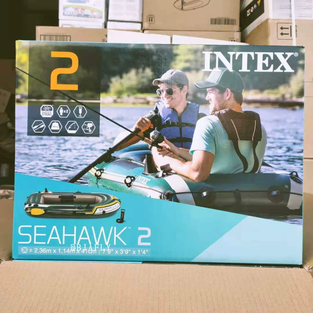 INTEX 6834 Seahawk Duo надувная лодка надувная каяк резиновая лодка утолщенная