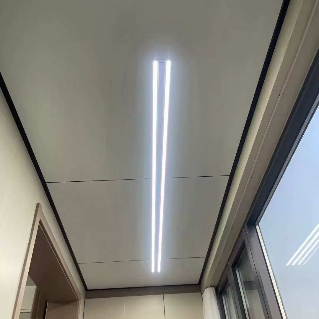 智能晾衣架电动升降阳台吊顶嵌入式晒衣架声控晾衣杆消毒语音