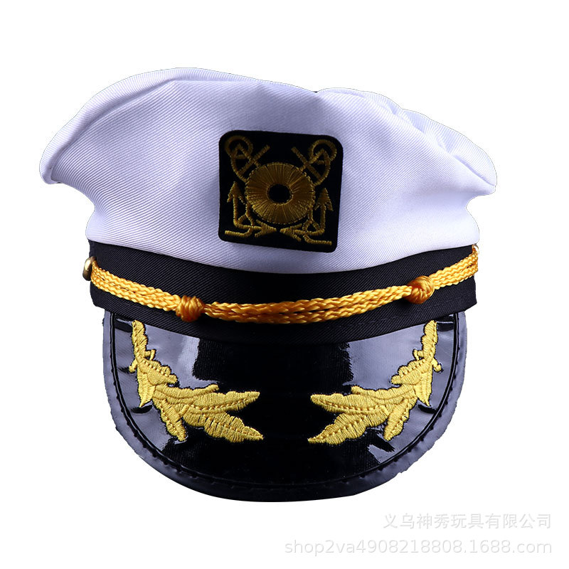 Sombrero de Capitán de Marina para Niños para Carnaval y Fiestas
