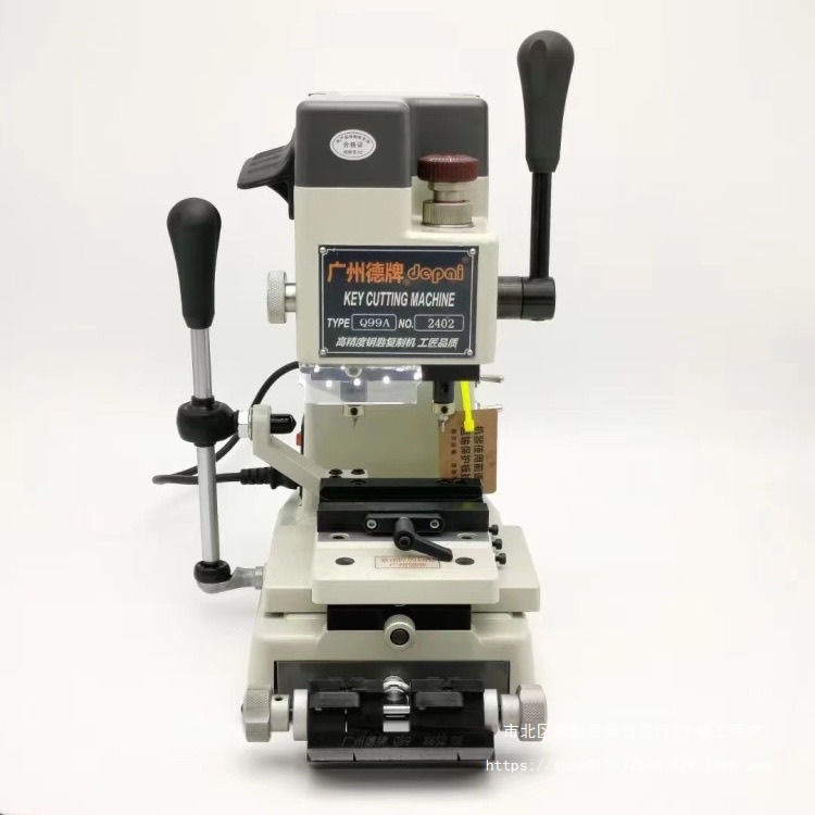 全新广州德牌Q99A多功能夹具钥匙机高精度带调速电机保用三年