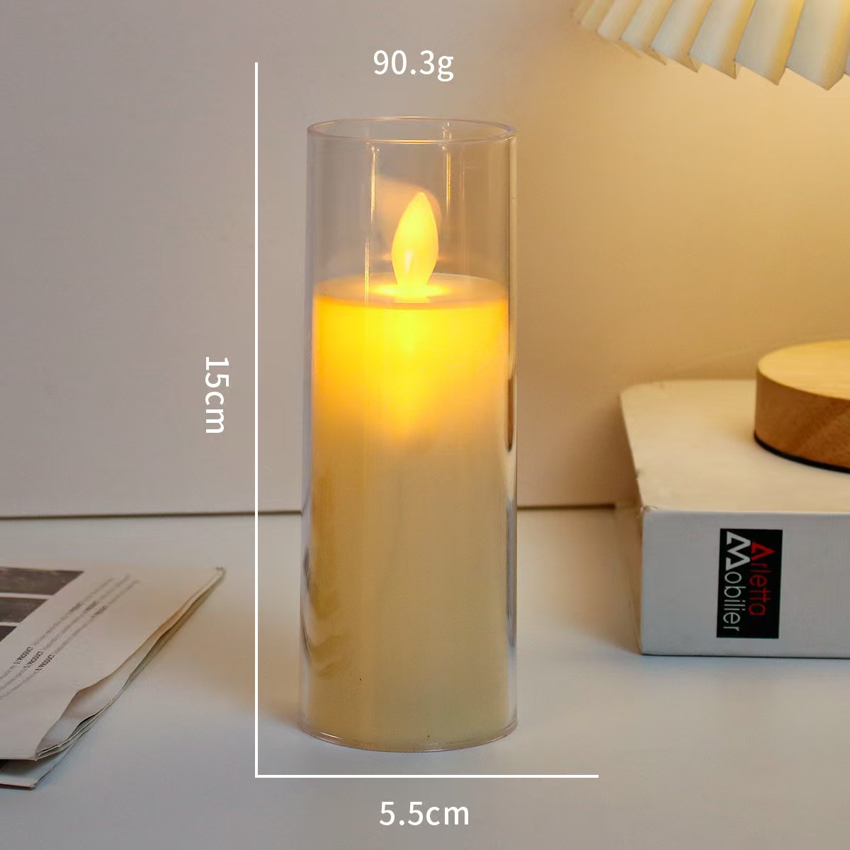 (Wholesale), electronic atmospheric candle 8