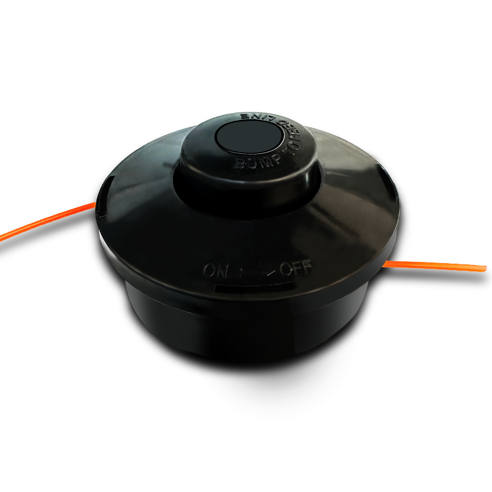 芸贝pp款黑色打草头除草机尼龙割草头修剪头除草工具塑料件打草头