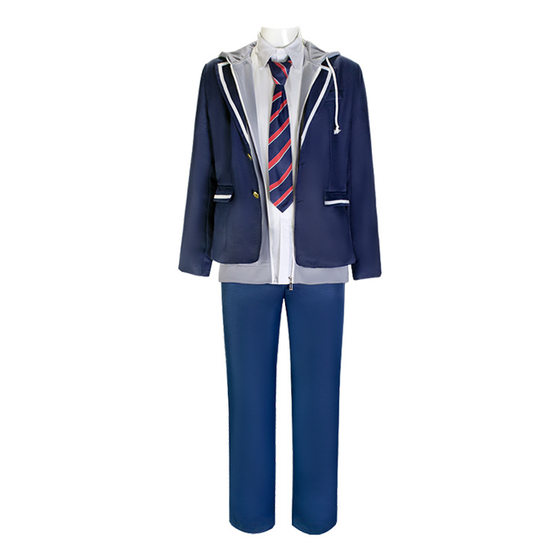 World plan colorful stage cosplay Dongyun Mingren cos clothing campus uniform Halloween stage performance clothing