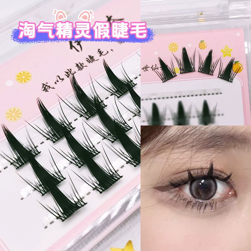 伊妍奈 Realistic dense false eyelashes, comics for eyelashes