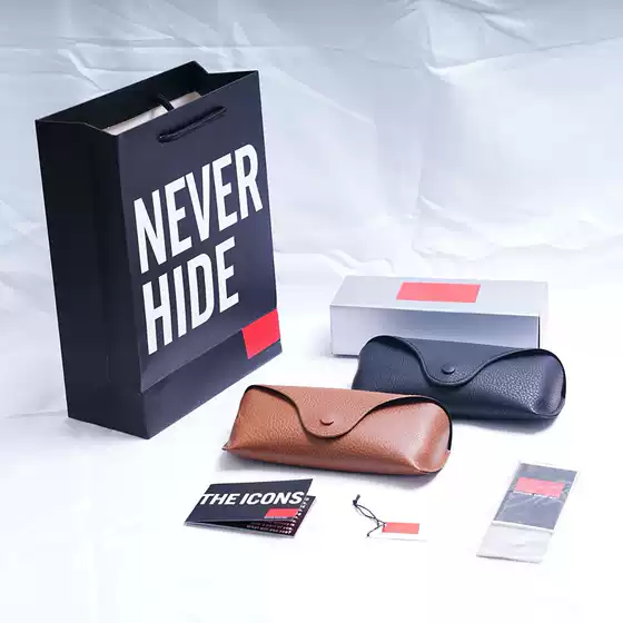 Leijia Eyeglass Case, Sunglass Case, Fashionable Pebbled Leather PU Glasses Case