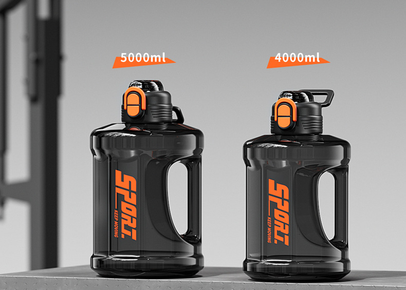 Extra Large Capacity Plastic Bottle High Temperature Resistant Ton Bucket 2025 Summer New Model For Men Sports_voghion.com