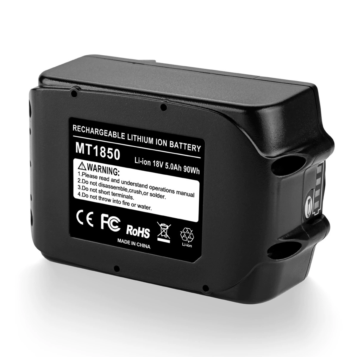 Compatible electric lithium battery, 1830b, 1860b, 18v