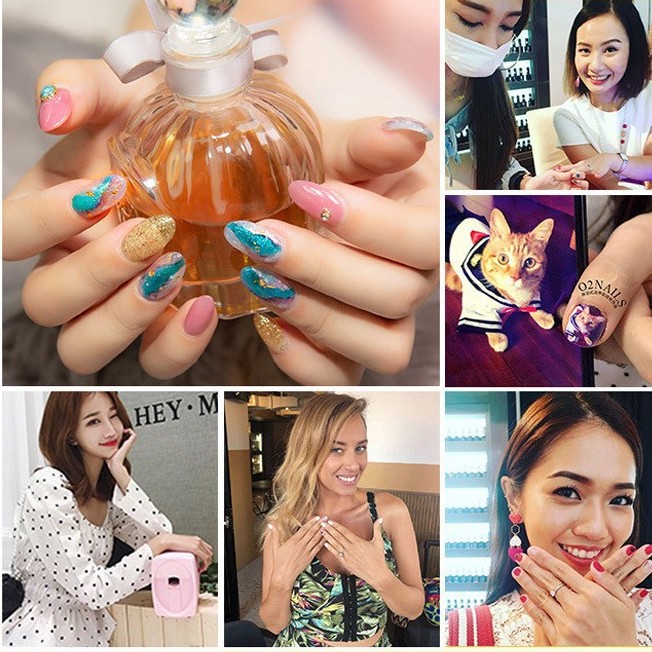 Portátil pequeño 3d inteligente máquina de uñas máquina de pintura de uñas de impresión rápida impresora automática de uñas