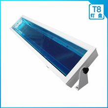 可调角度灯盘 T8旋转式灯盘 双管插电式可调角灯盘 1.2米旋转灯盘