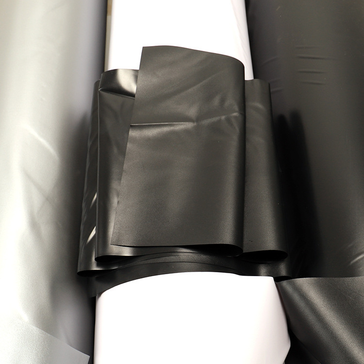 Pvcq紋フィルム白黒銀実色圧延プラスチックソフト触感フィルム手提げ箱包装材pvc薄い|undefined