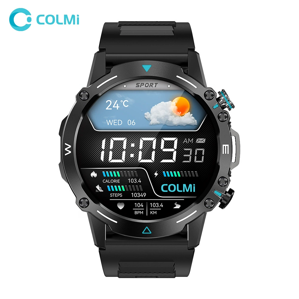 Умные часы (Colmi) M42 — спортивные, IP68 водозащита, пульс и поддержка звонков