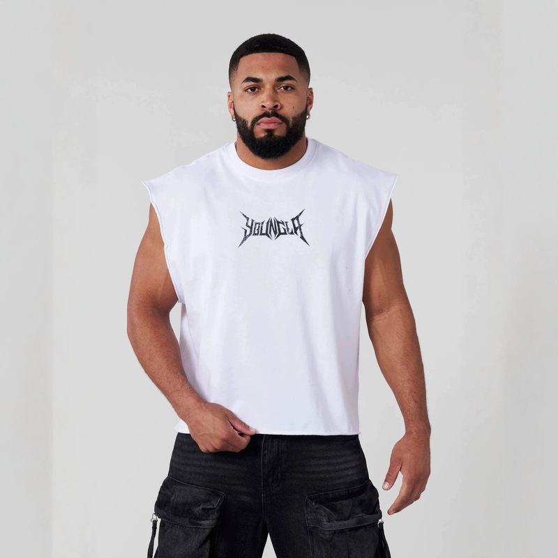 Youngla American Trendy Brand Men's Vest Summer New Jogging Sports Fitness Vest Fashionable Casual Sleeveless T-Shirt