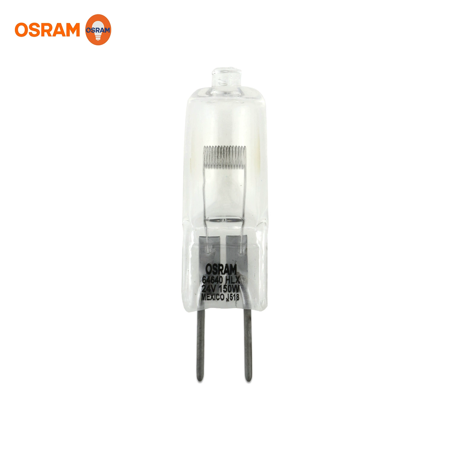 Лампочка OSRAM 64640HLX 24V150W G6.35 для больницы без теней Naed54263