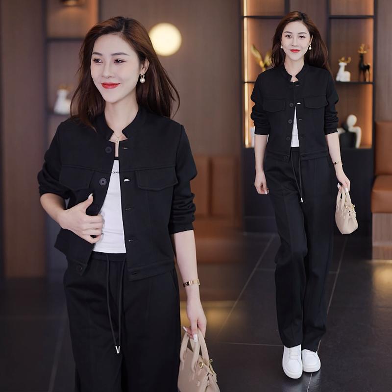 D7546 1020K ĐỒ BỘ NỮ BAOENRI CẢ BỘ 2 MÓN MÙA XUÂN THU ĐÔNG TRÔNG TRẺ HƠN TUỔI THỜI TRANG NỮ ĐỒ CÔNG SỞ G03 SẢN PHẨM MỚI