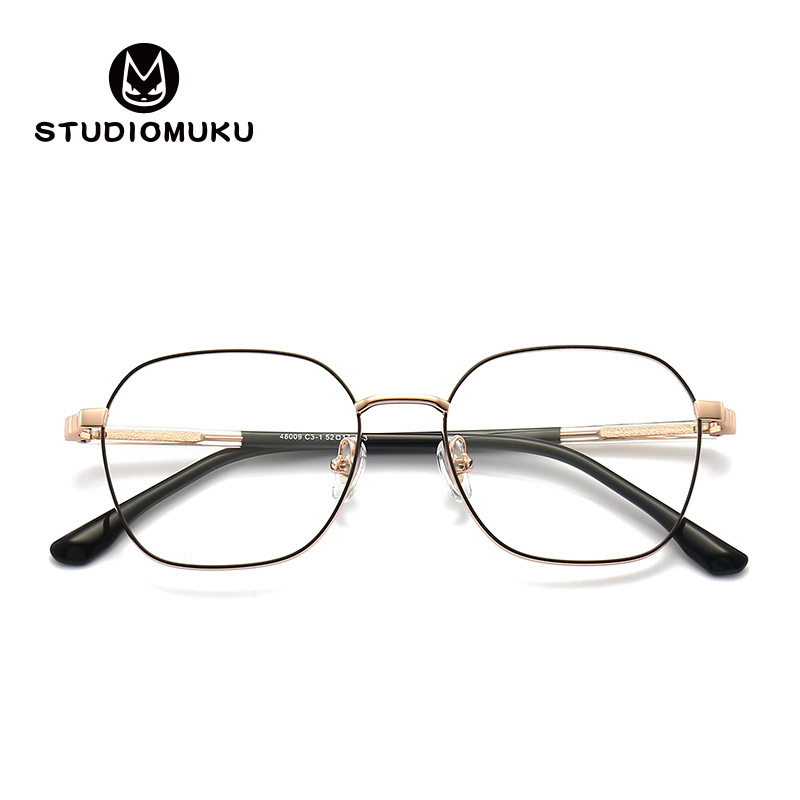 Studiomuku mu fresco gafas fructosa color diseño miopía gafas nacional moda gafas marco hombres y mujeres gafas marco