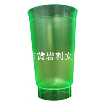 硬塑加厚PS航空杯 透明磨砂杯塑料杯 果汁杯啤酒杯750ml印LOGO