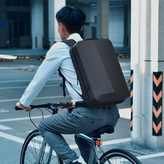 ビジネス拡張ランドセル17インチ大容量防水コンピュータ電気競争バッグ多機能旅行クロスボーダー自転車バックパック