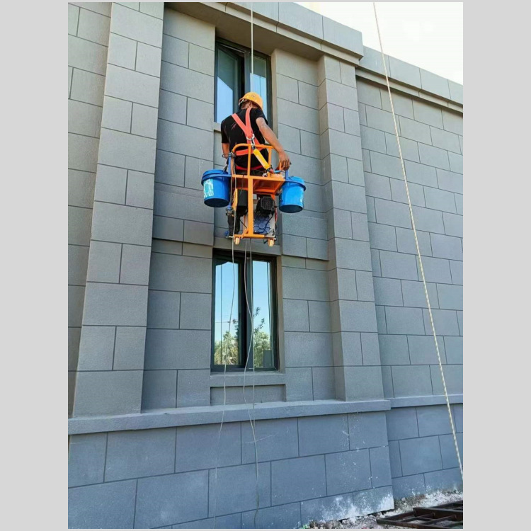 楼房外墙施工吊篮 安全电动升降吊篮 排水管台车施工吊篮