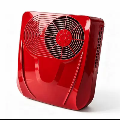 Cross-Border Truck Light Truck 24V Parking Air Conditioner Integrated Roof-Mounted Dc Inverter 12V Vehicle-Mounted Energy-Saving Air Conditioning and Cooling System (Automotive air conditioning) - 24v-light-truck-special-small-top-all-in-one-machine-red