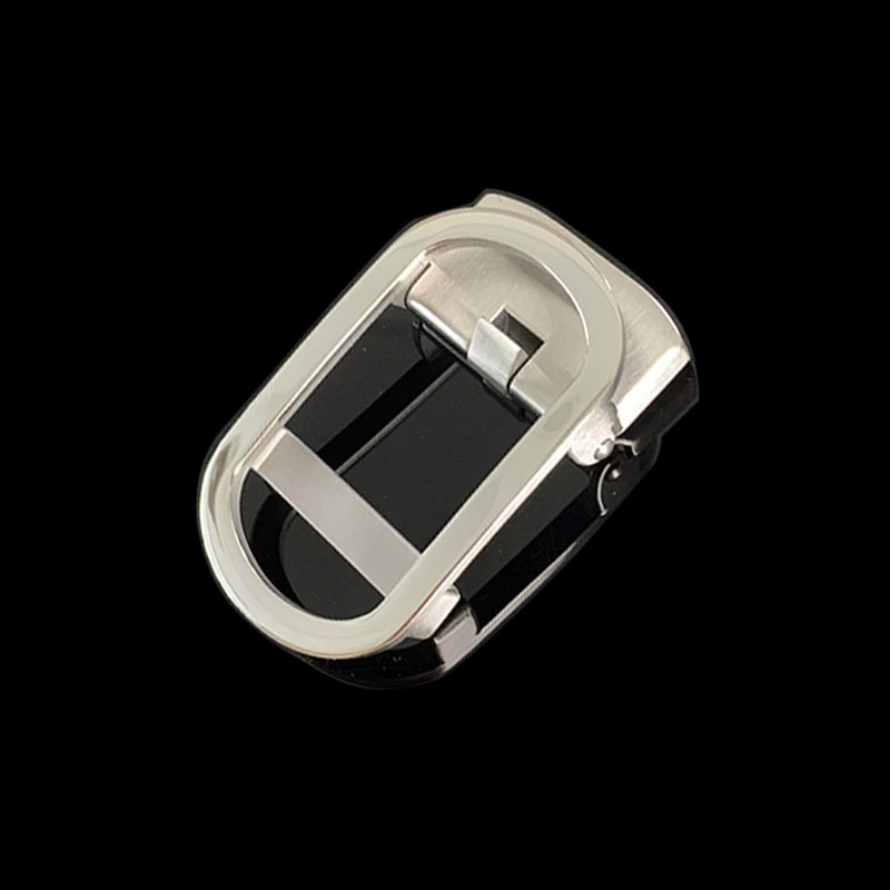 Elite buckle stainless steel, universal silver belt, does not fade, gold and silver