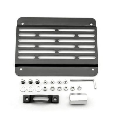 Hot Selling American car license plate frame trailer hook license plate frame hollow license plate frame aluminum alloy license plate frame Amazon