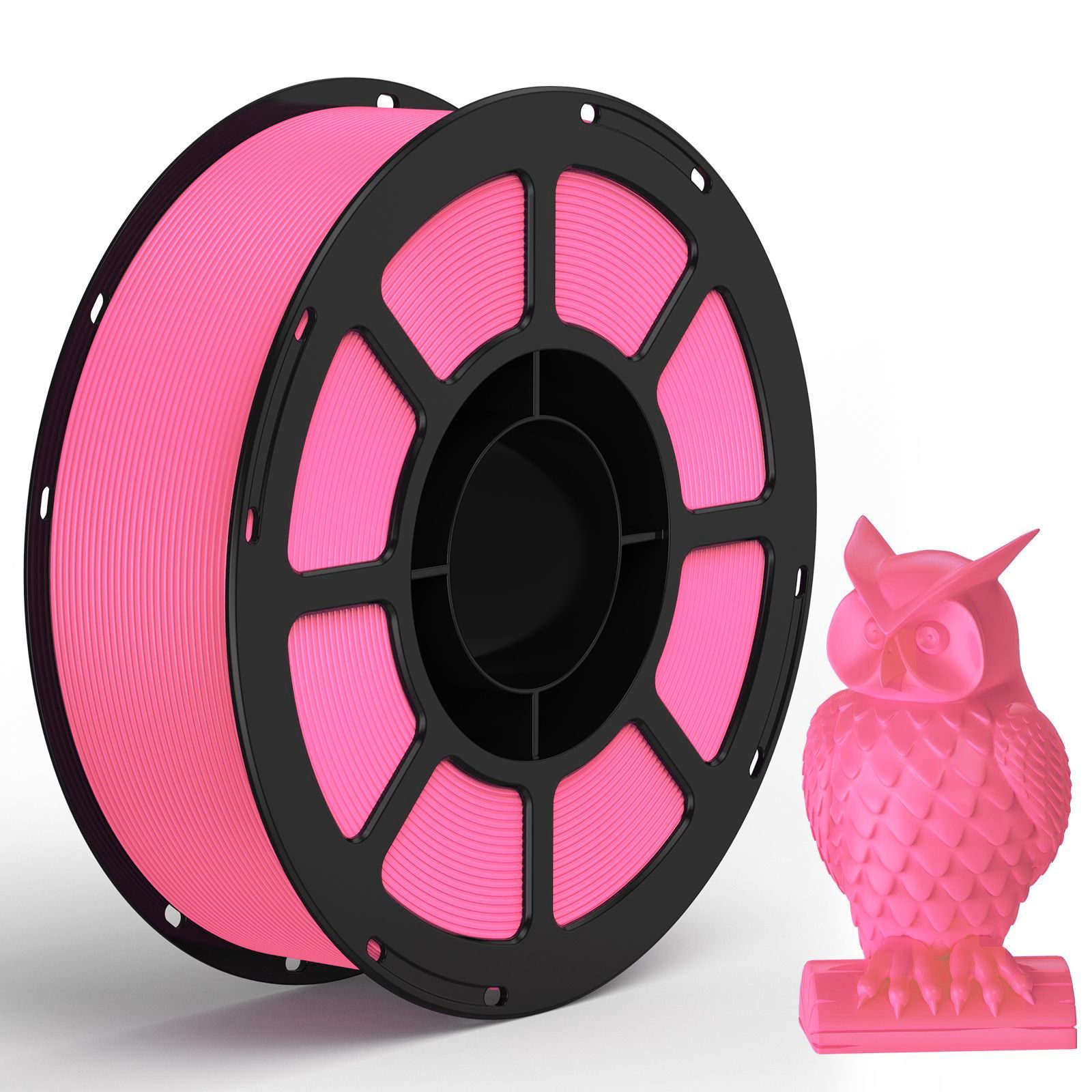 Coredi 3D Printer PETG Material consumible Impresión de alta velocidad 1,75 mm Cinta plana limpia degradable 1KG